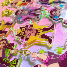 Load image into Gallery viewer, TAG TEAM DIVISION - dangling acrylic keychain