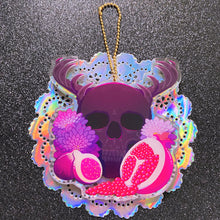 Load image into Gallery viewer, Hannibal STAG SKULL - 4" shaker charm