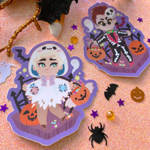 Load image into Gallery viewer, Good Omens HALLOWEEN - 3" vinyl sticker