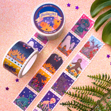 Load image into Gallery viewer, FLORAL CRYPTID - stamp washi tape