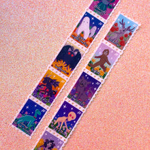 Load image into Gallery viewer, FLORAL CRYPTID - stamp washi tape