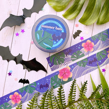 Load image into Gallery viewer, SUMMER BATS - foil washi tape