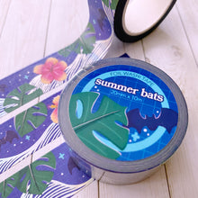 Load image into Gallery viewer, SUMMER BATS - foil washi tape