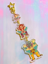 Load image into Gallery viewer, TAG TEAM DIVISION - dangling acrylic keychain