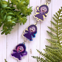 Load image into Gallery viewer, Resident Evil DIMITRESCU'S DAUGHTERS - dangling acrylic keychain
