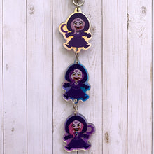 Load image into Gallery viewer, Resident Evil DIMITRESCU'S DAUGHTERS - dangling acrylic keychain