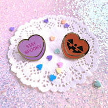 Load image into Gallery viewer, VALLOWEEN - 1" hard enamel pin