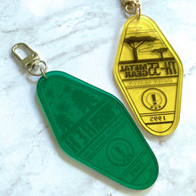 Load image into Gallery viewer, Metal Gear Solid MECHA KEYS - 3.5" hotel keychain