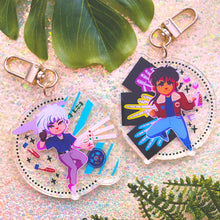 Load image into Gallery viewer, KAIJI and AKAGI - 2.5" acrylic keychain