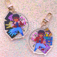 Load image into Gallery viewer, KAIJI and AKAGI - 2.5" acrylic keychain