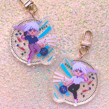 Load image into Gallery viewer, KAIJI and AKAGI - 2.5" acrylic keychain