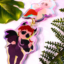 Load image into Gallery viewer, GOOD OMENS - 5" connected acrylic keychain