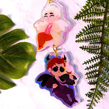 Load image into Gallery viewer, GOOD OMENS - 5" connected acrylic keychain