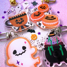 Load image into Gallery viewer, HALLOWEEN TEA PARTY - 2.5" acrylic keychains