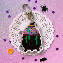 Load image into Gallery viewer, HALLOWEEN TEA PARTY - 2.5" acrylic keychains