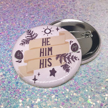 Load image into Gallery viewer, WITCHY PRONOUNS - 2.25" button