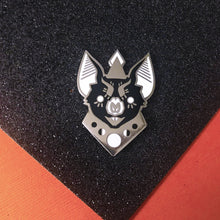 Load image into Gallery viewer, BAT HEAD - 1.5" hard enamel pin