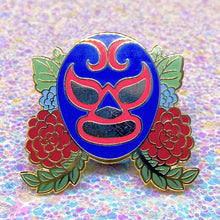 Load image into Gallery viewer, FLORAL LUCHA - 1.5" enamel pin