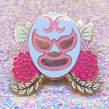 Load image into Gallery viewer, FLORAL LUCHA - 1.5" enamel pin