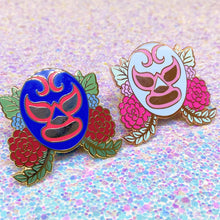 Load image into Gallery viewer, FLORAL LUCHA - 1.5" enamel pin