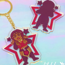 Load image into Gallery viewer, WOMEN'S DIVISION - 2.5" acrylic keychain