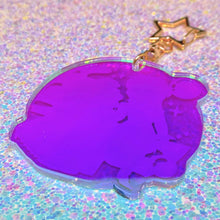Load image into Gallery viewer, LABYRINTH - 2.5" iridescent acrylic keychain