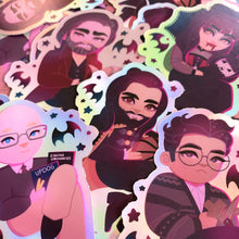 Load image into Gallery viewer, What We Do In The Shadows VAMPIRE COVEN - 3" holographic sticker