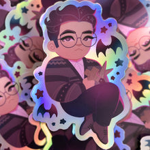 Load image into Gallery viewer, What We Do In The Shadows VAMPIRE COVEN - 3" holographic sticker