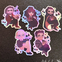 Load image into Gallery viewer, What We Do In The Shadows VAMPIRE COVEN - 3" holographic sticker