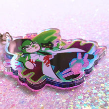 Load image into Gallery viewer, RE-ANIMATOR - 2.5" iridescent acrylic keychain