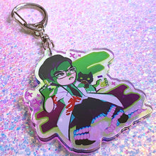 Load image into Gallery viewer, RE-ANIMATOR - 2.5" iridescent acrylic keychain