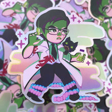 Load image into Gallery viewer, RE-ANIMATOR - 3" matte metallic sticker