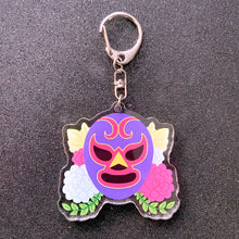 Load image into Gallery viewer, LUCHA MASK - 2.5" acrylic keychain