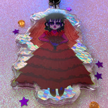 Load image into Gallery viewer, Beetlejuice LYDIA - 3.5" foil keychain