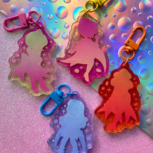 Load image into Gallery viewer, SEASONAL MAGICAL GIRLS - 2.5" acrylic keychain