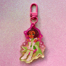Load image into Gallery viewer, SEASONAL MAGICAL GIRLS - 2.5" acrylic keychain