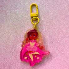 Load image into Gallery viewer, SEASONAL MAGICAL GIRLS - 2.5" acrylic keychain