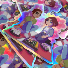 Load image into Gallery viewer, Resident Evil STARS HANAMI - 3" holographic sticker