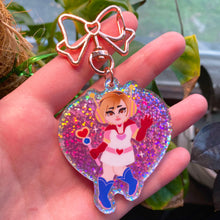 Load image into Gallery viewer, Silent Hill PRINCESS HEART - 2.5" holographic acrylic keychain