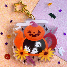 Load image into Gallery viewer, HALLOWEEN TEAPOT - 3.5" shaker charm