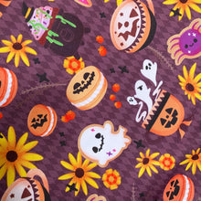 Load image into Gallery viewer, HALLOWEEN TEA PARTY - fabric tote bag