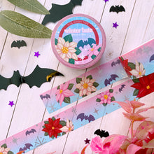 Load image into Gallery viewer, WINTER BATS - foil washi tape