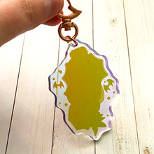 Load image into Gallery viewer, What We Do In The Shadows VAMPIRE COVEN - 2.5" iridescent acrylic keychain
