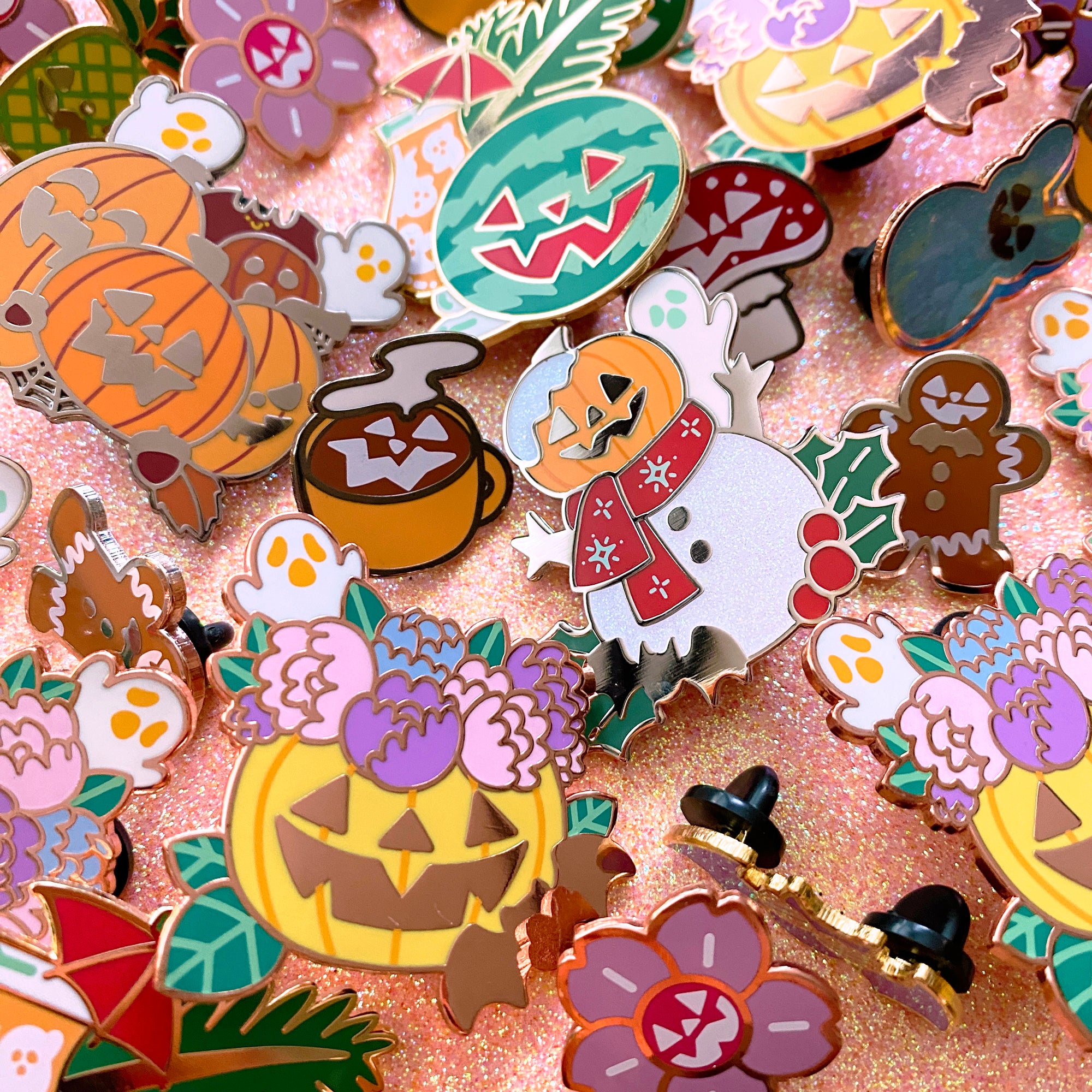 SEASONAL HALLOWEEN B-Grade Pins – GLITCHBAT