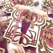 Load image into Gallery viewer, BG3 Lae'zel - 3" metallic sticker
