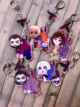 Load image into Gallery viewer, DEEBEEDEE SURVIVORS - connected acrylic keychain
