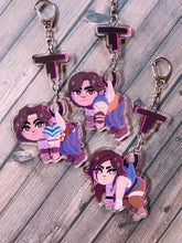 Load image into Gallery viewer, DEEBEEDEE SURVIVORS - connected acrylic keychain
