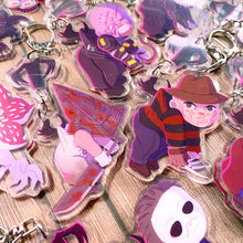 Load image into Gallery viewer, DEEBEEDEE KILLER GUESTS - connected acrylic keychain
