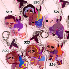 Load image into Gallery viewer, DEEBEEDEE SURVIVORS - connected acrylic keychain
