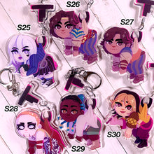 Load image into Gallery viewer, DEEBEEDEE SURVIVORS - connected acrylic keychain
